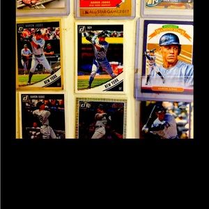 9 LOT OF THE HOTTEST HITTER IN BASEBALL WITH 59 HRS UNREAL- A BEAST-AARON JUDGE